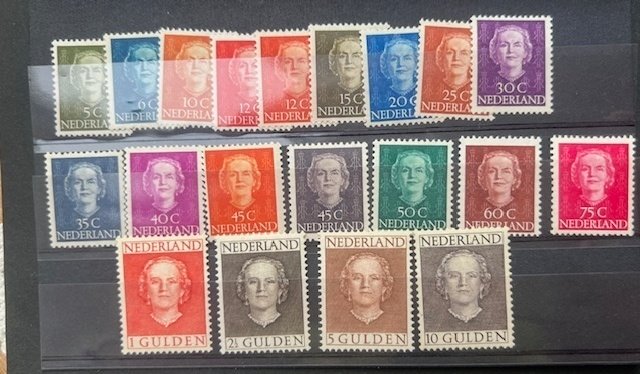 Netherlands 1949/1951 - Queen Juliana (facing) - NVPH 518 tot en met 537 #1.0