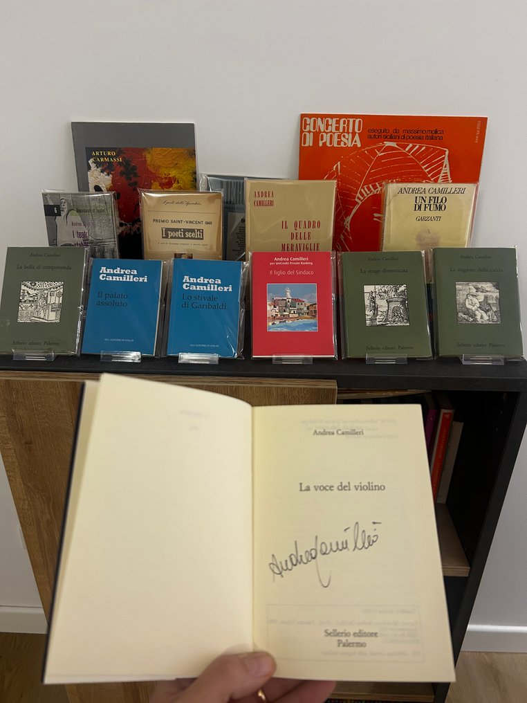 Signed; Andrea Camilleri - La Voce del Violino - 2000 #4.3