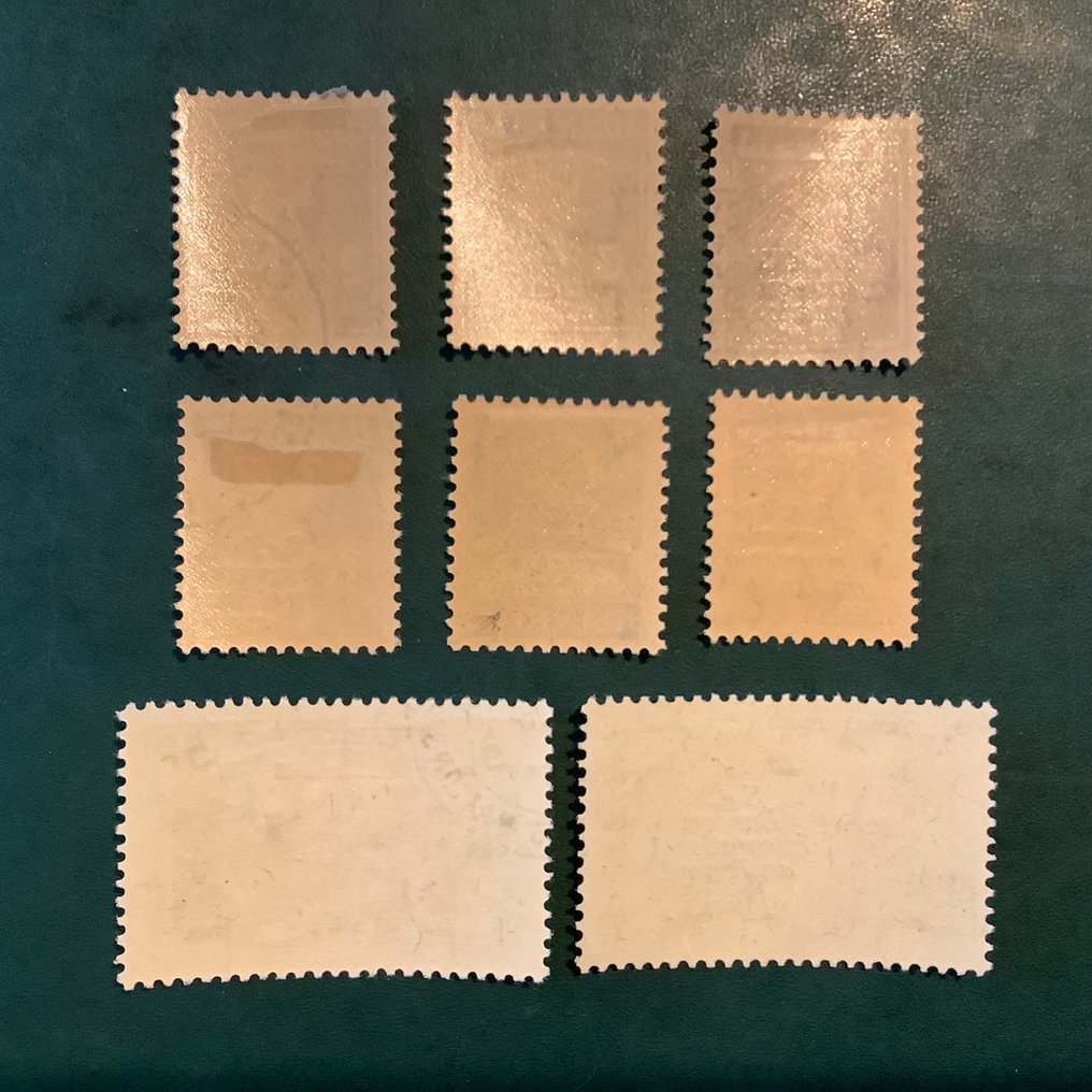 Ελβετία 1927/1930 - Διεθνές Γραφείο Εργασίας: πλήρης έκδοση με τα 5 και 10 Fr - Zumstein 24/31 #2.1