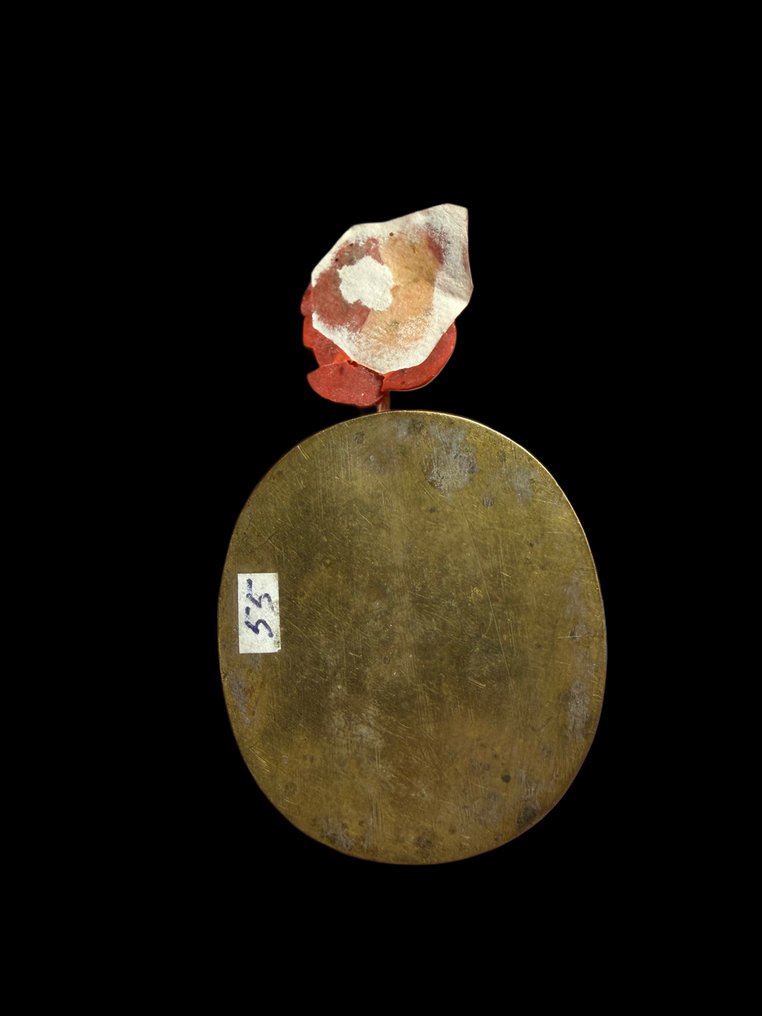  Reliquary - golden metal, Glass, Textile - 1850-1900 - From the Cross of Saint Andrew the Apostle  #3.2