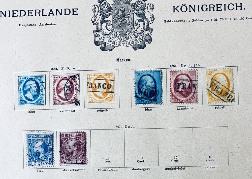 荷兰  - Collectie NL Klassiek #1.0