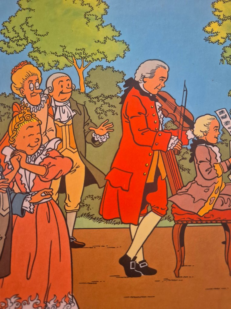 Suske & Wiske - Das gezähmte Wolferl - 1 Album - Edycja limitowana i numerowana - 1992 #1.0