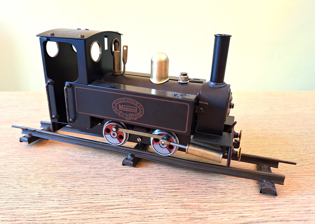 Mamod 0 - 1402 - Locomotivă cu abur (1) - O locomotivă cu aburi Welse, model tare timpurie 0-4-0 #3.2