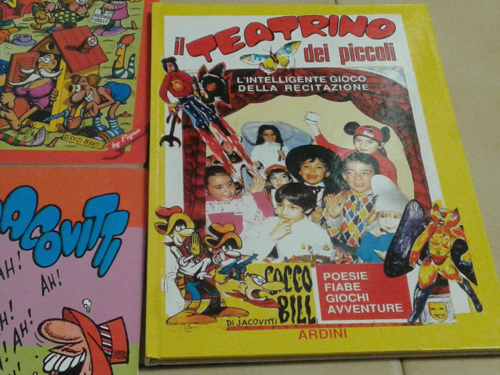 Jacovitti 2x set completi di quaderni + cartonato con Cocco Bill - 9 Comic collection #4.3