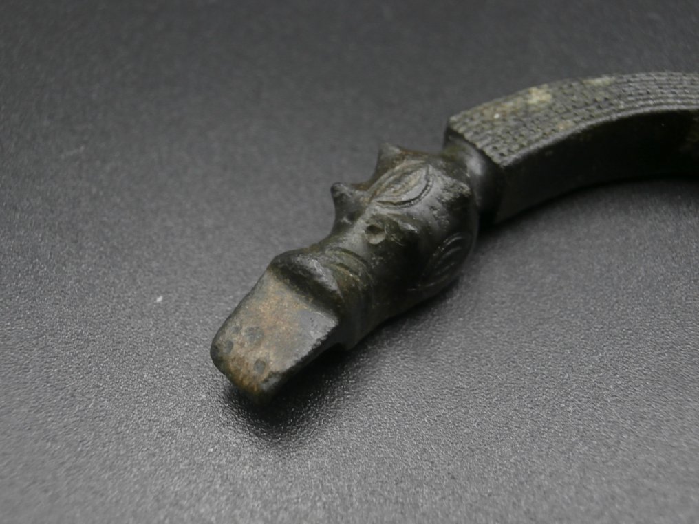 古希腊时期 非常罕见的动物形态的弗里吉亚别针  (没有保留价) #2.1