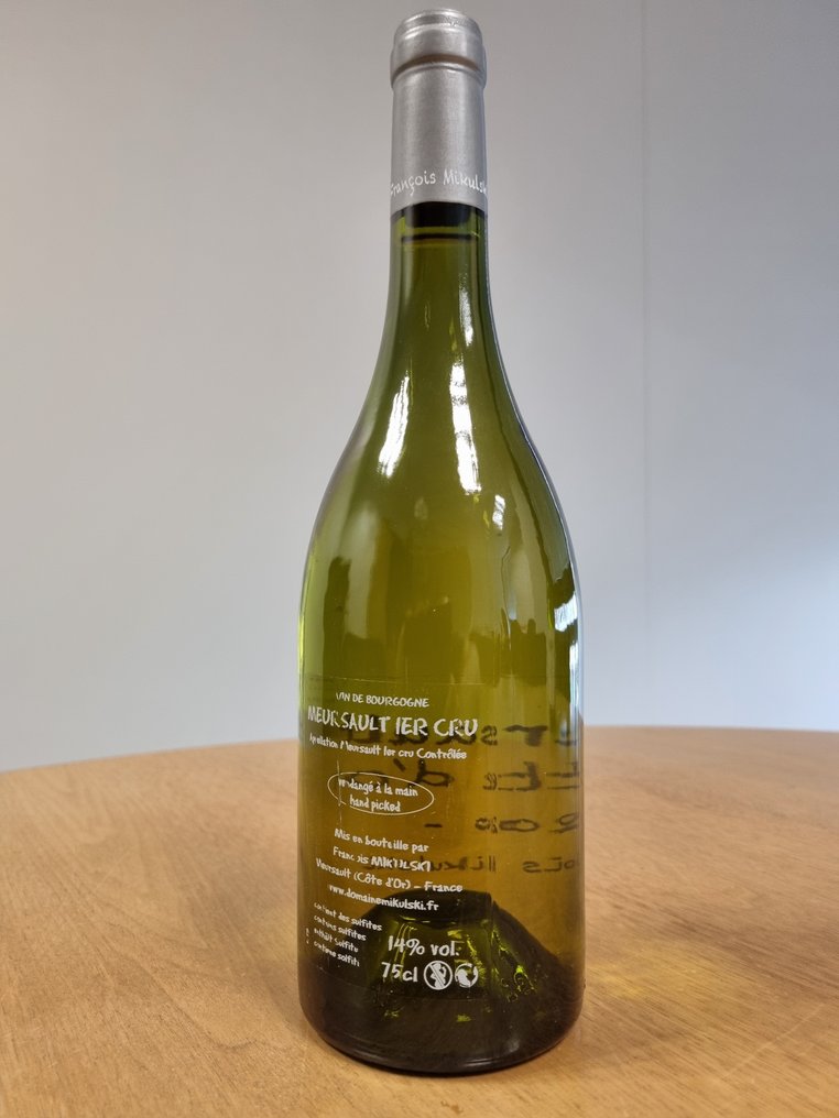 2020 Domaine Francois Mikulski "Les Gouttes d'Or" - Meursault 1er Cru - 1 Î¦Î¹Î¬Î»Î· (0,75L) #1.0