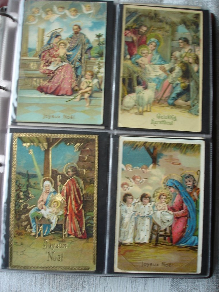 Βέλγιο, Γαλλία - Χριστούγεννα & Σκέψη για τα Χριστούγεννα (αγία παρθένος) - Χριστούγεννα - Καρτ-ποστάλ (260) - 1992-1930 #1.0