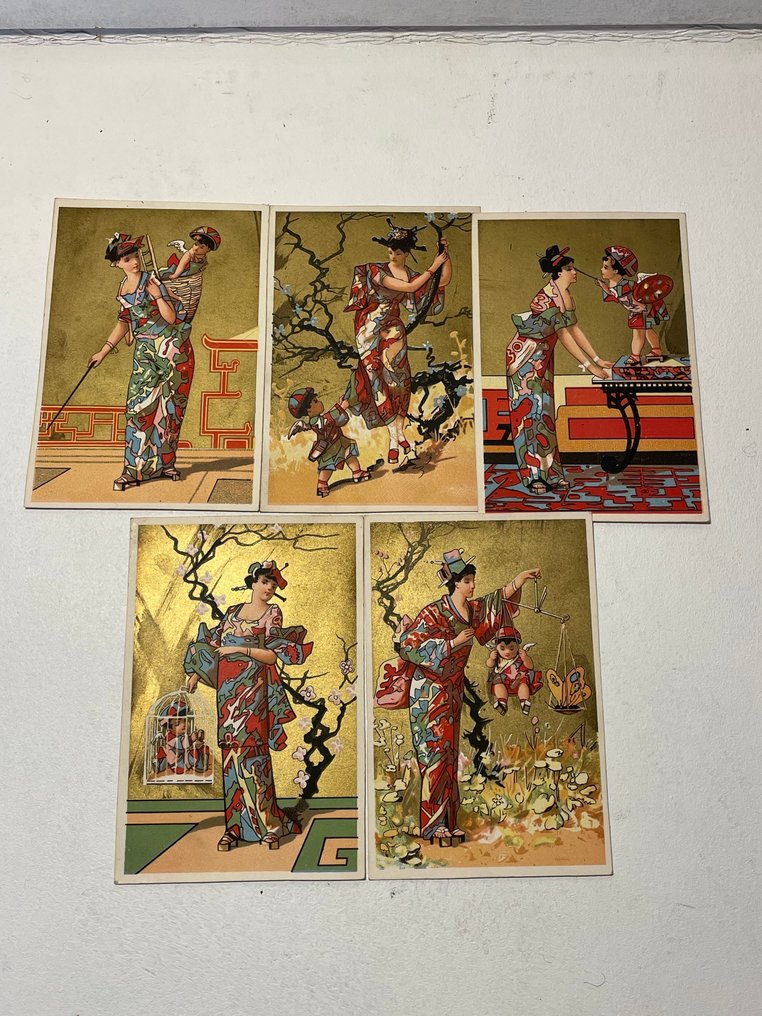 法国 - 幻想 - 明信片 - 1900-1930 #1.0