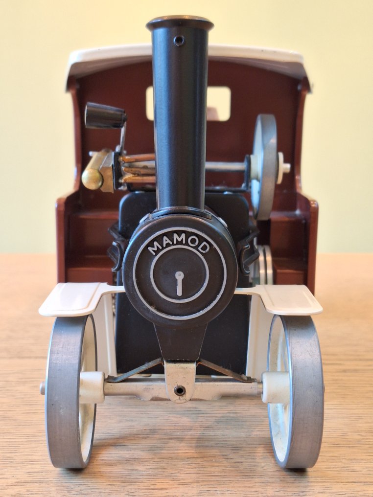 Ατμομηχανή - Mamod - Μέταλλο, Ξύλο, Πλαστικό - 1970-1980 - Μαμοδ Στεμ Βαγκον (SW1) Μοντέλο παιχνιδιού με ζωντανό ατμό #1.0