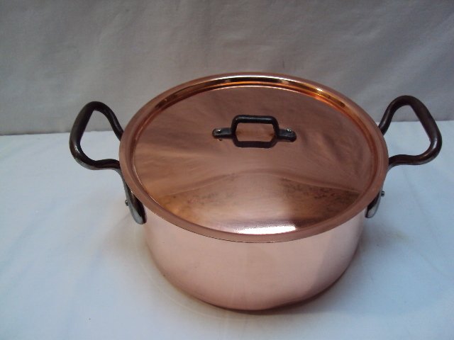 Cocotte avec couvercle fabrication française estampillée - Κατσαρόλα - Χαλκός, Σίδερο, ανοξείδωτο ατσάλι #2.1