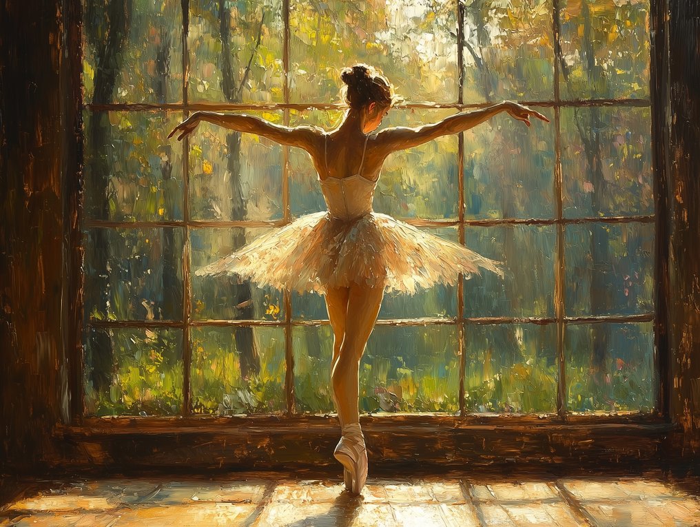 Irina Collins - Light on Pointe XL · NO Reserve #1.0