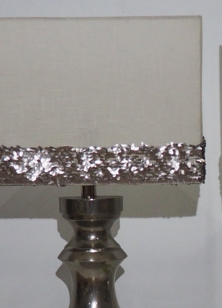 壁灯 - XXL壁灯 复古1980年代铬色厚重套装 #3.2