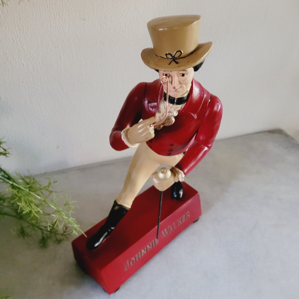 Johnnie Walker Striding Man, statue 1950s - Sign - Wood #3.2