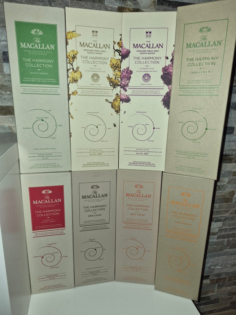 Macallan The Harmony Collection - 70cl - 8 bottles #3.2