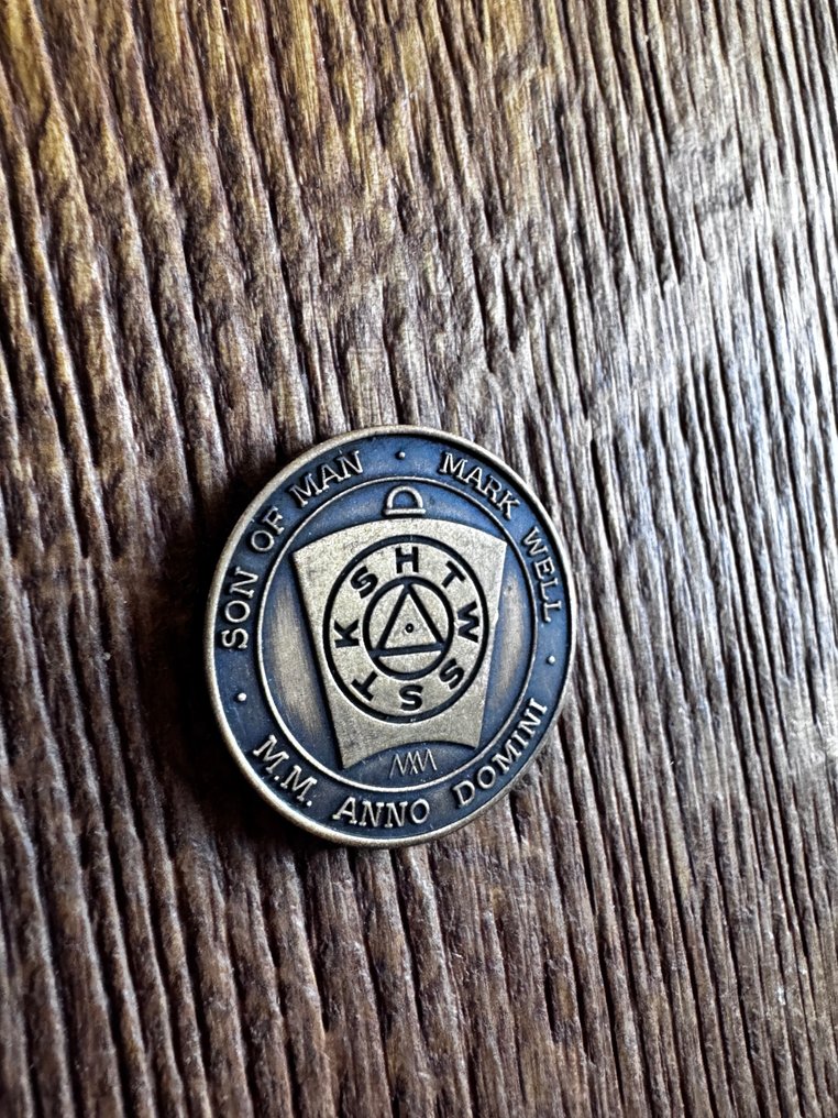 马克大师会士“人子 Marek Well”硬币/代币.  (没有保留价) #1.0