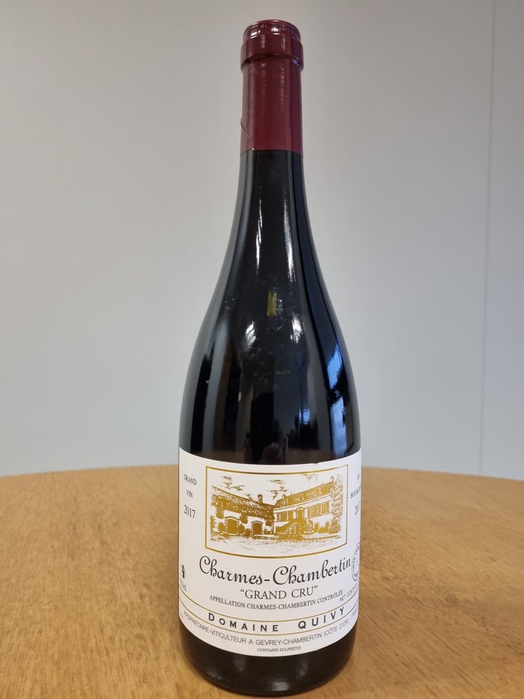 2017 Gerard Quivy - Charmes-Chambertin Grand Cru - 1 Î¦Î¹Î¬Î»Î· (0,75L) #1.0