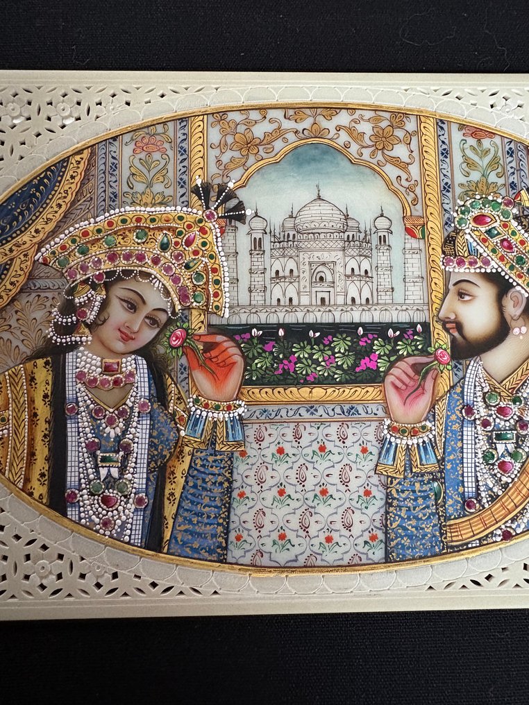 Mohan Kumar Prajapati - Peinture miniature indienne #2.1