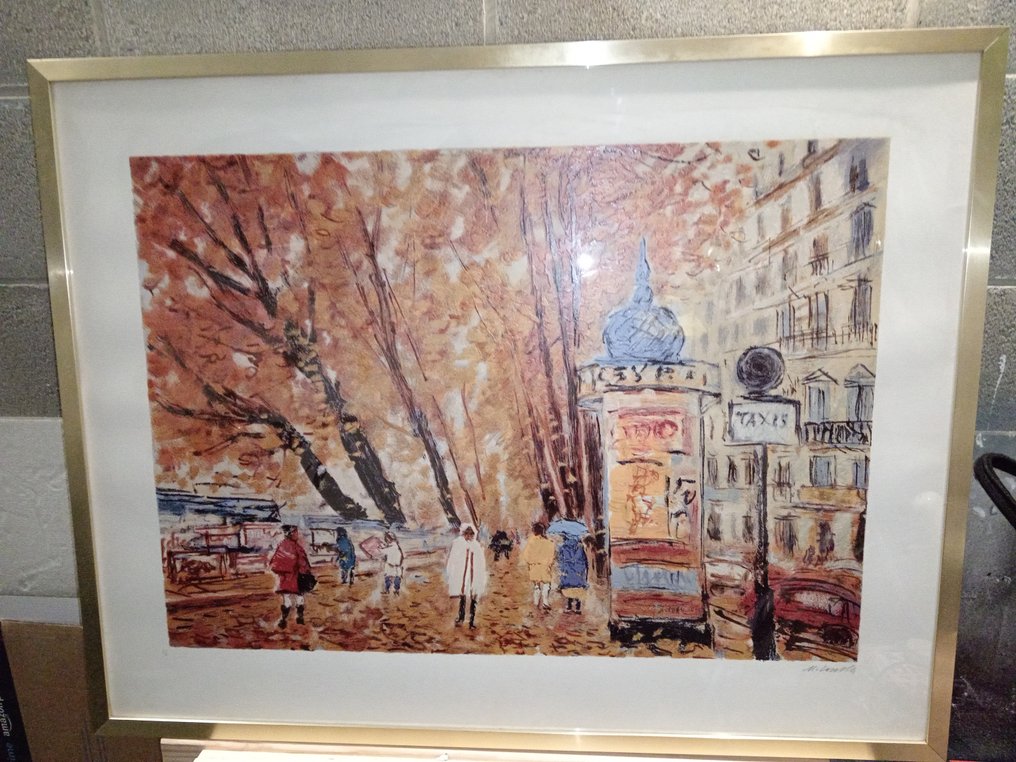 Michele Cascella (1892-1989) - Autunno a Parigi #1.0