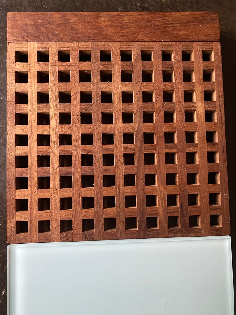 Trip Trap - Tavă pentru servit - triton - Lemn de tec - Tăviță de tăiat Triton #2.1