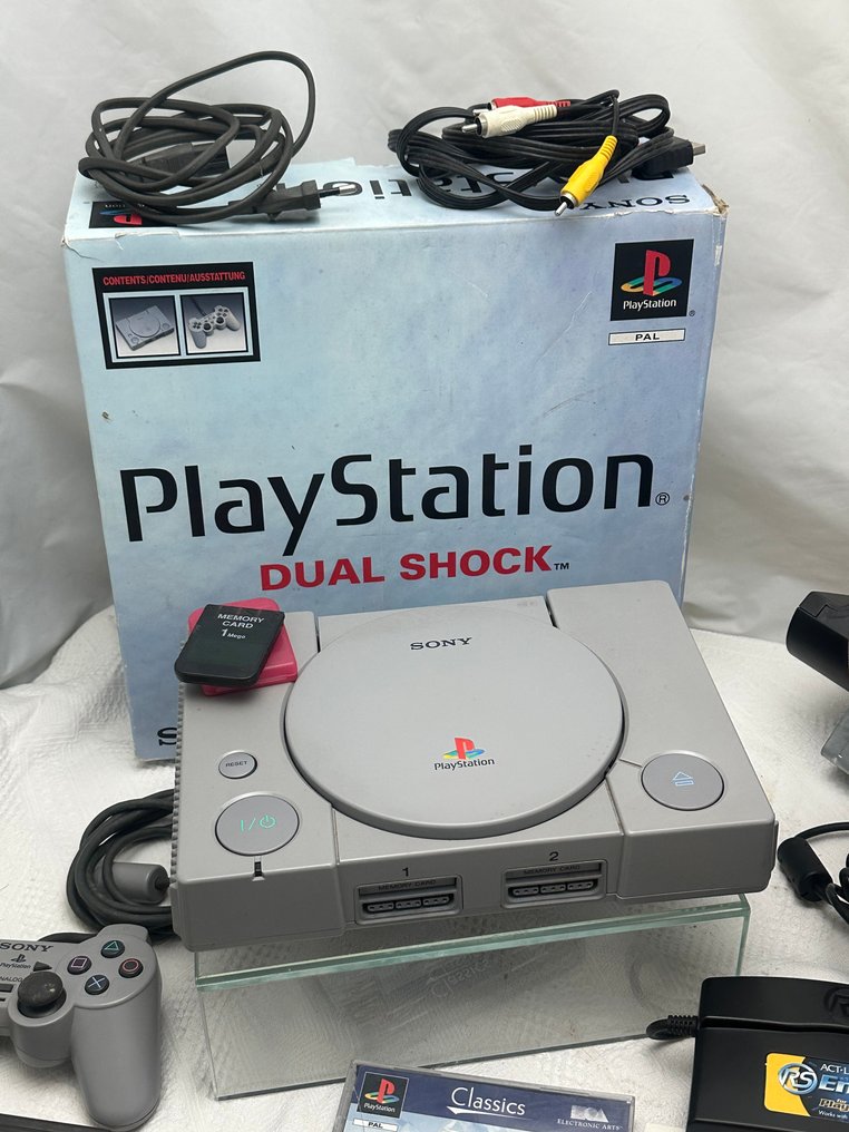 Sony - Playstation 1 (PS1) - Dual Shock - Console per videogiochi - Nella scatola originale #1.0