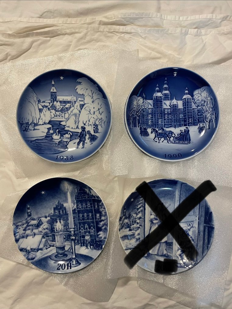 Royal Copenhagen - Πιάτο (24) - Πορσελάνη - 24 πιάτα Χριστούγεννα παραμύθια #3.2