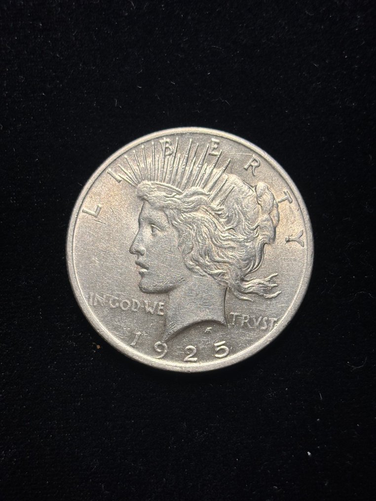 Amerikas forente stater. Peace Dollar 1925  (Ingen reservasjonspris) #1.0