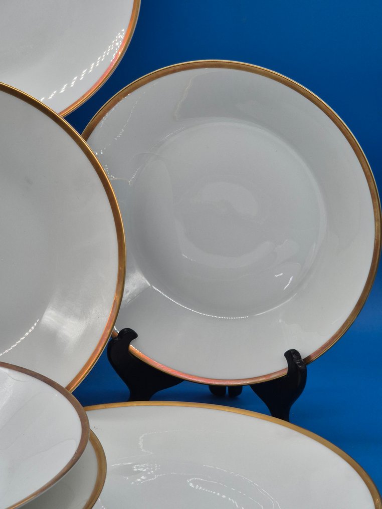 Dinner set - Rosenthal – Tafelservice mit Goldrand – Porzellan - Porcelain #2.1