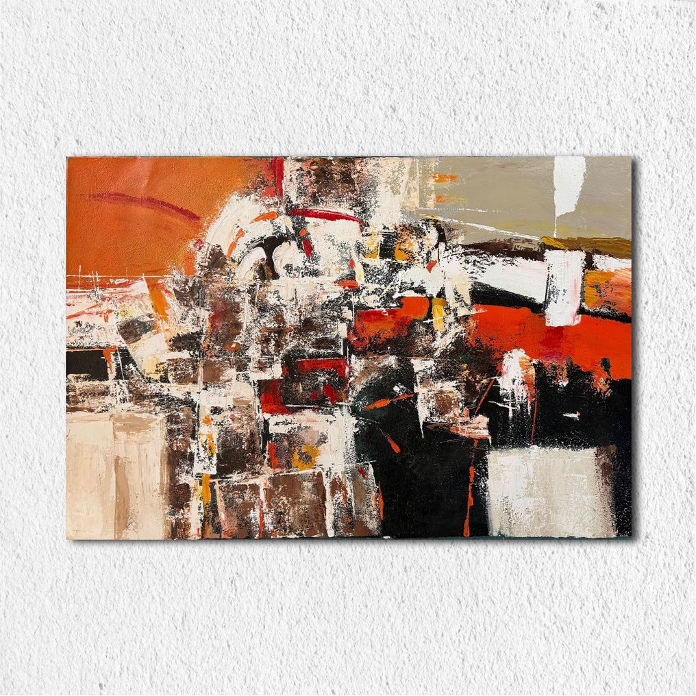 Nguyen Robert - Plan d'une Cité Perdue 80 x 120 cm #4.3