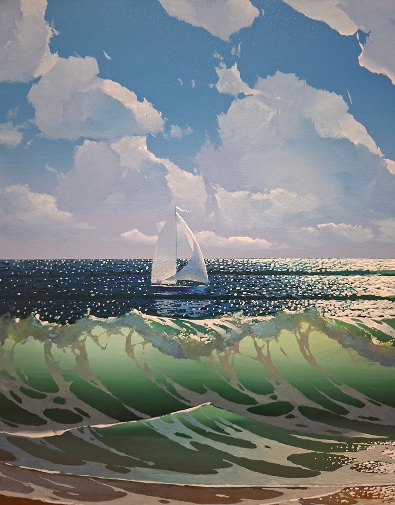 Ihor Tormin - Sunlit surf #1.0