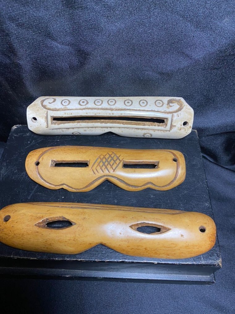 Occhiali da neve in stile inuit - occhiali da neve  (Senza prezzo di riserva) #2.1