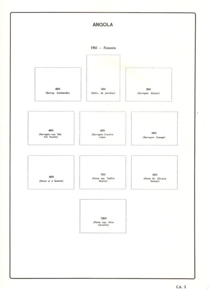 Angola 1904/1956 - Collezione con Corriere Aereo #4.3