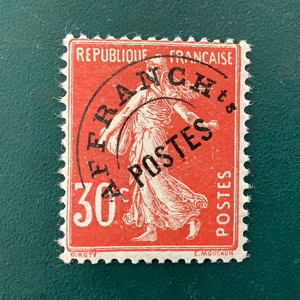 法國 1922/1927 - 30分Semeuse邮票 - MNH - Yvert 58 #1.0
