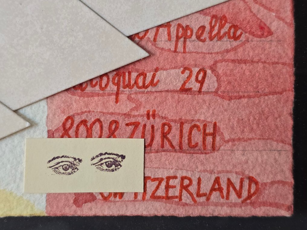 Lucio Del Pezzo (1933-2020) - Cartolina agli amici #2.1