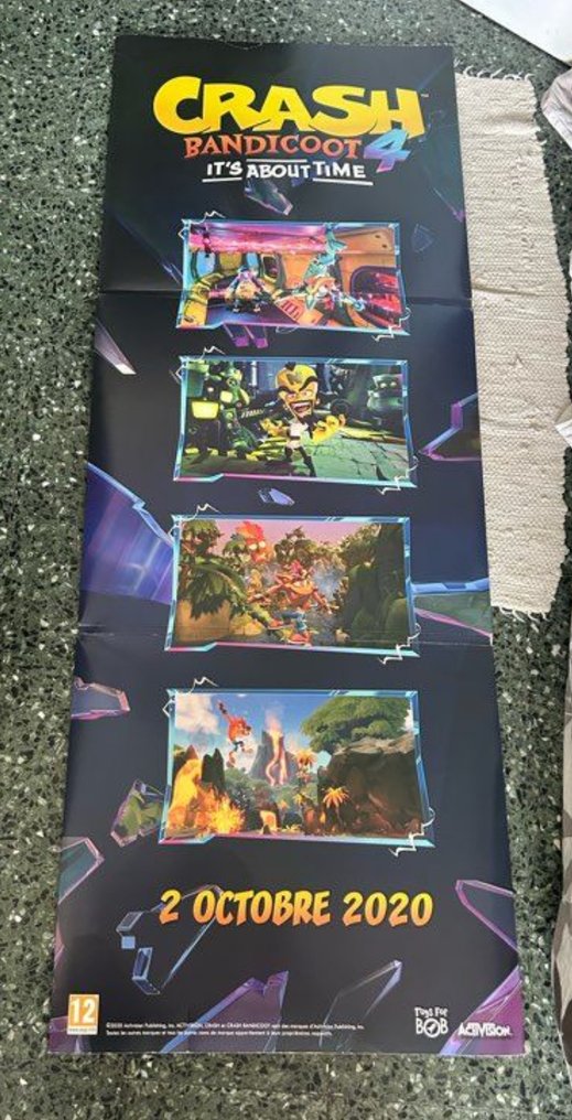 Activision - PS4 - Lot of promotional video game posters - Video game merchandise #1.0