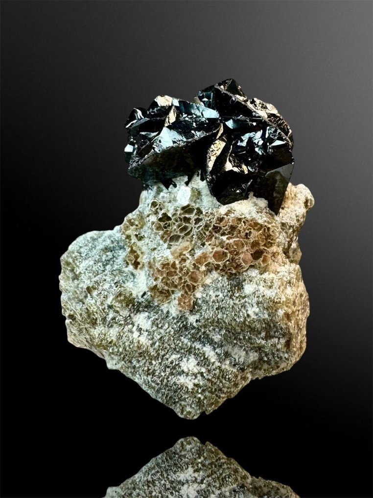Cassiterit Mineralsamling - Höjd: 2.5 cm - Bredd: 2.2 cm- 30 g - (1) #1.0