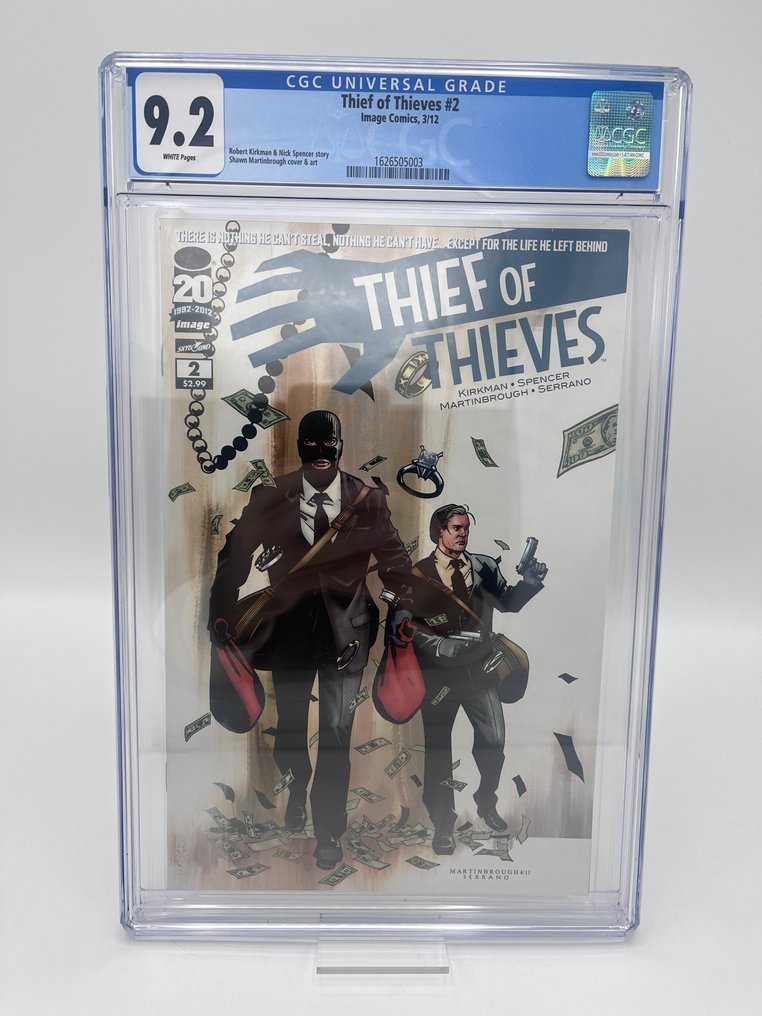 Thief of Thieves #2 - 1 Graded comic - 第一版 - 2012 - CGC 9.2 #1.0