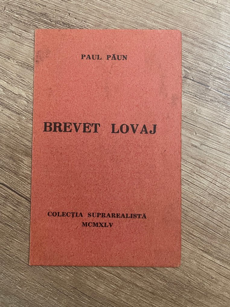 Paul Păun - BUTELIA DE LEYDA - 1935-1945 #3.2