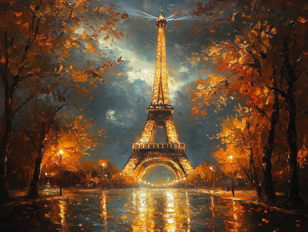 Irina Collins - Golden Paris XL · NO Reserve #1.0