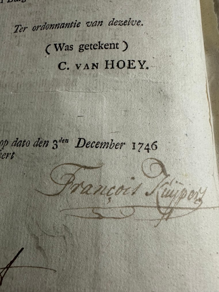 Statenbijbel – Bybel, dat is, ... [with Baronial Provenance] - 1748 #4.3