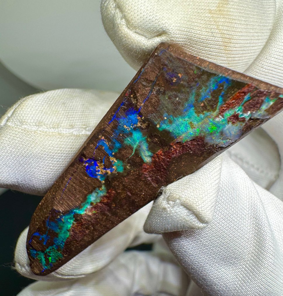 Opal Cabochon - Height: 49 mm - Width: 18 mm- 14.55 g - (1) #1.0