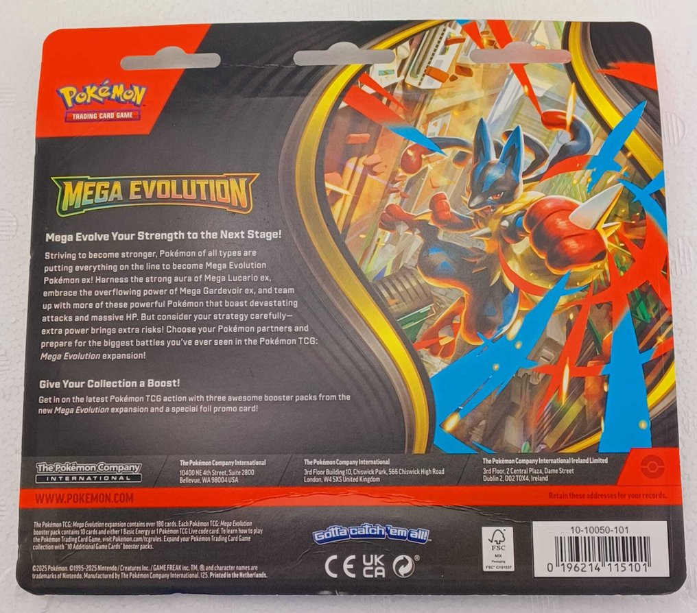 Pokémon - 3 Blister pack - Mega Evolution - Various sets #2.1