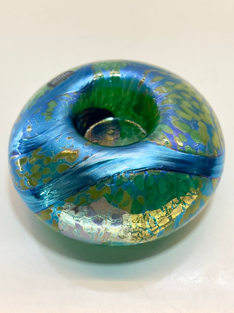 Studioglas Ahlefeldt-Laurvig - Michael Ahlefeldt-Laurvig. - 茶蜡托盘 - 月亮手吹制玻璃 #3.2