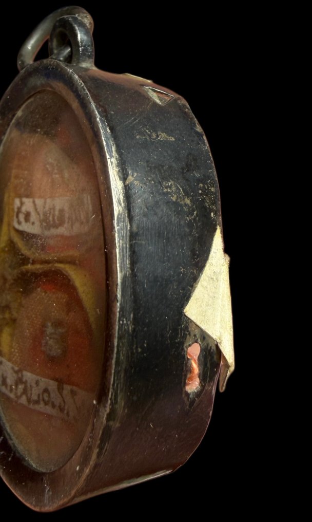 Reliquaire - Argent, Verre, Textile - 1800-1850 - Ex Veste Beata Vergine Maria - Ex Veste San Giuseppe #3.2