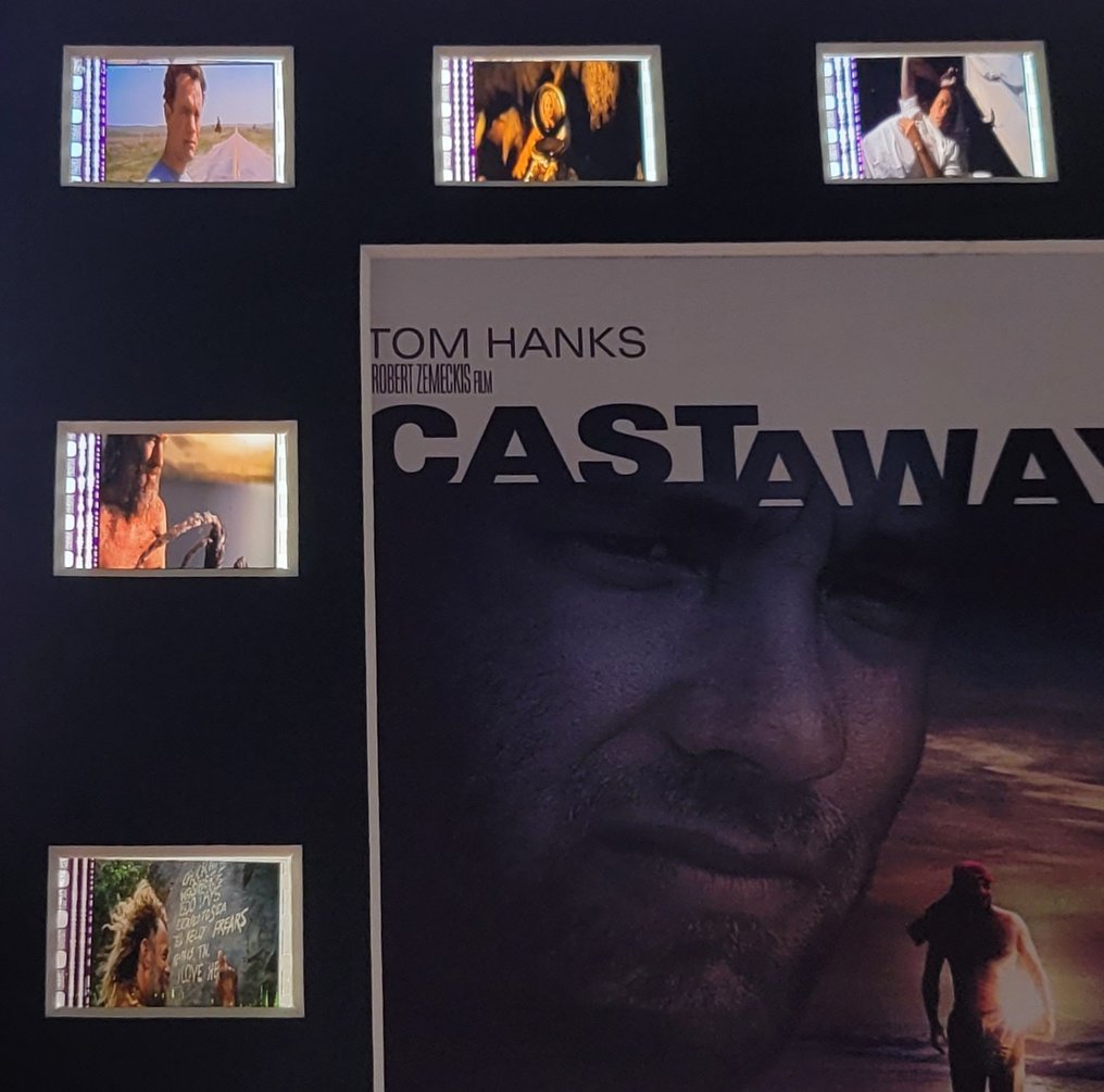 Castaway - Framed Film Cell Display with COA #1.0