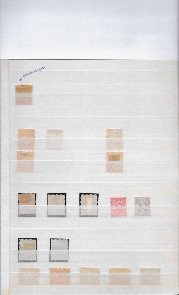 荷兰 1923/1933 - 漂亮的收藏，自1923年起的未使用邮票。 #1.0