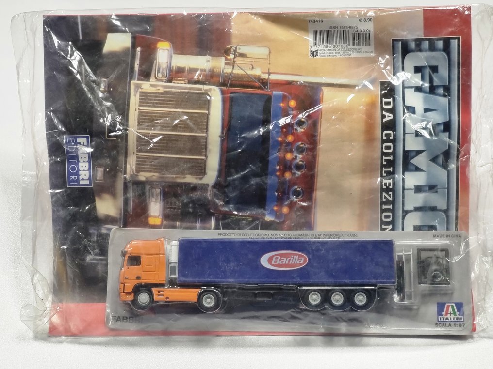 1:87 - Modellino di camion (7) - 7 modelli camion - Scania Renault Daf Man #3.2