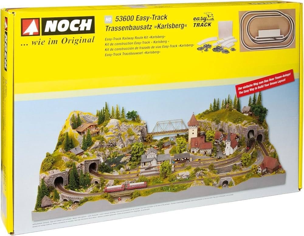 Noch H0 - Model train tracks (1) - NOCH, 53600 NOCH 0053600 H0 rail turntable assembly circle (l x w x h) 1820 x 1135 x 110 mm #1.0