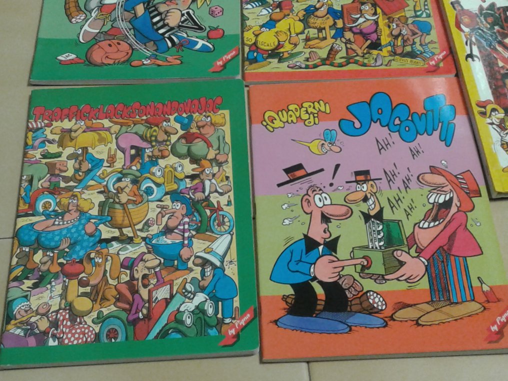 Jacovitti 2x set completi di quaderni + cartonato con Cocco Bill - 9 Comic collection #3.2