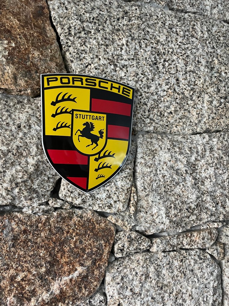 保时捷珐琅徽章 - Porsche - DO NOT SHIP TO CANARIAS #3.2