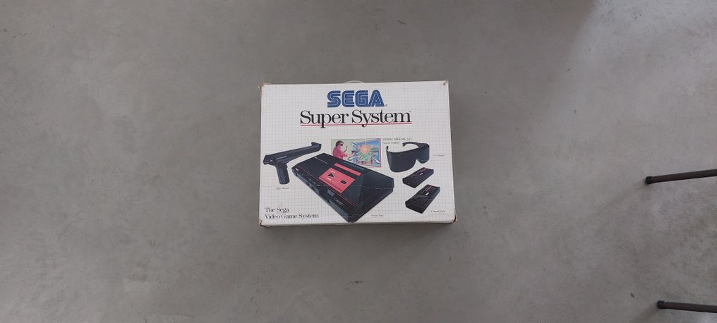 Sega - Master System - SEGA Super System with 3D glasses - Spelcomputer - In originele verpakking #1.0